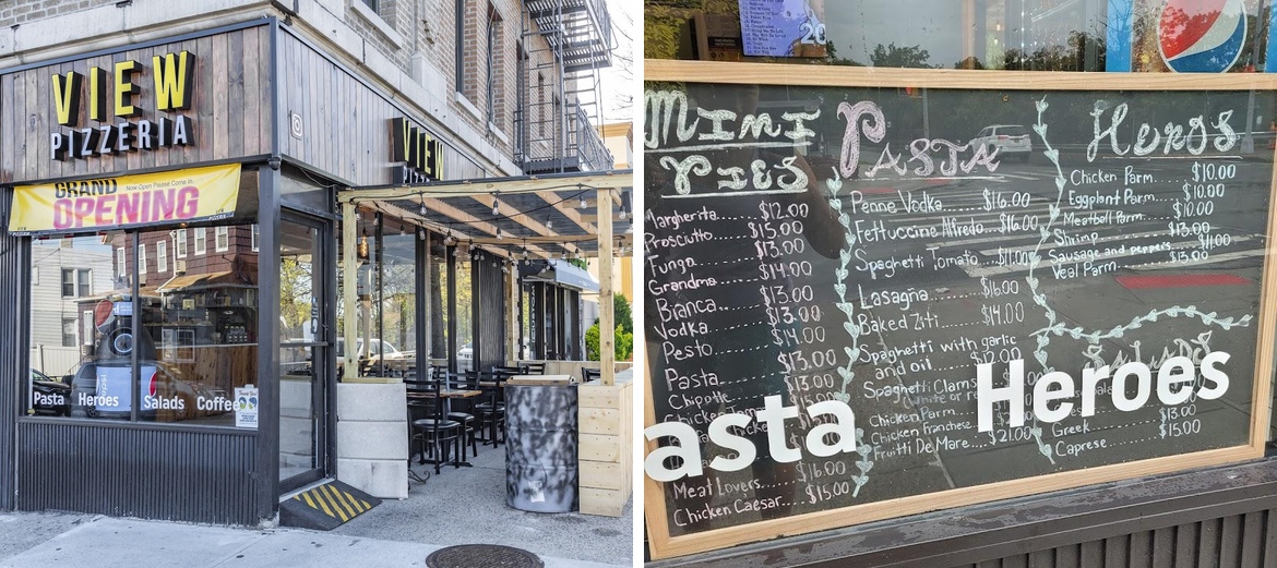 View Pizzeria Menu